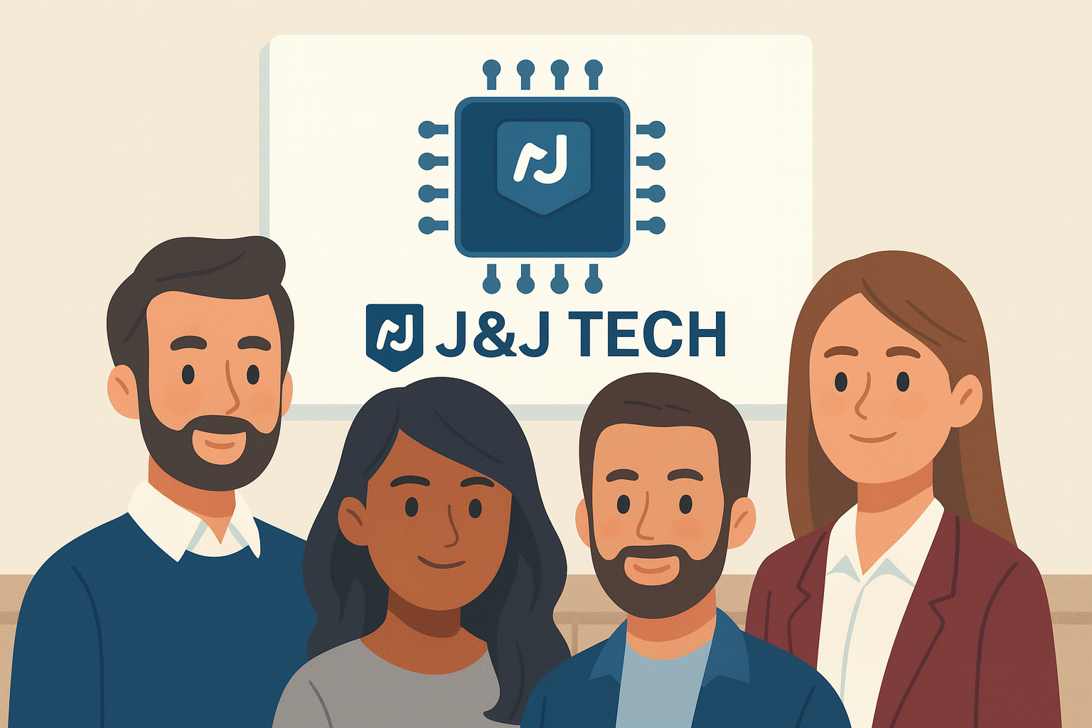 J&J Tech Team at work